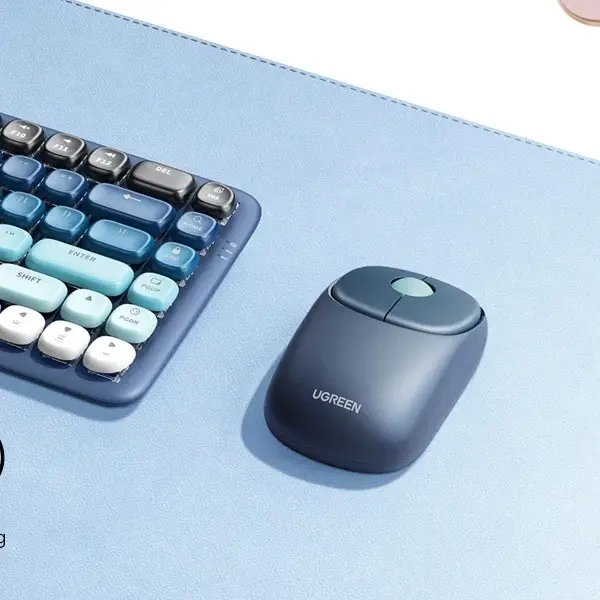 UGREEN MU102 FUN+ Wireless Mouse – Blue - Image 2