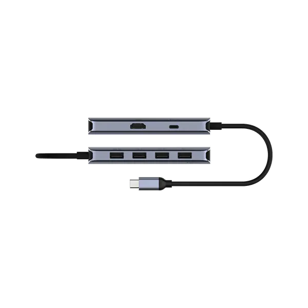 CUDY UH500 6-In-1 HDMI 4K USB-C Hub - Image 2